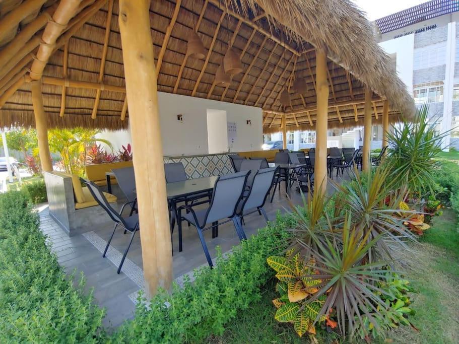 Departamento Con Alberca Manzanillo Exterior foto